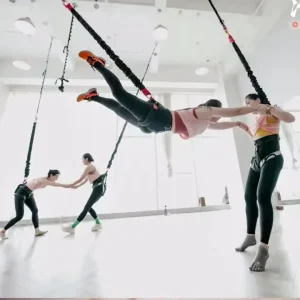 Bungee Dance and Anti-Gravity Yoga Harness with Resistance Band