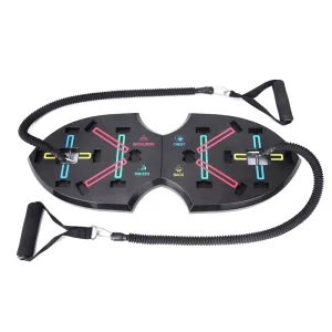 Butterfly-Style Foldable Push-Up Bench for Chest, Arm, and Back Training