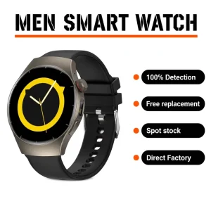 C17 Pro Men’s Smart Watch 1.46 Inch Round Display Fitness Tracker Voice Assistant BT Call Health Sleep Monitor Sports Custom OEM