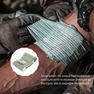 CE 4in 6in Emergency Medical Pressure Bandage, OEM Trauma, Waterproof, Sterile, Compression Cotton, Far Infrared