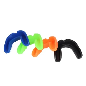 CE Certified EVA Double Color Moldable Football Boxing MMA Basketball Sports Mouth Guard for Training