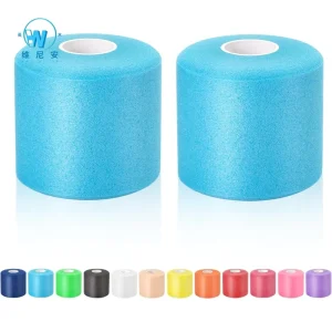 CE Certified Pre Wrap PU Elastic Bandage for Wrist and Elbow Athletic Sports Tape