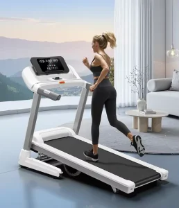 CE Foldable Electric Treadmill for Home Use 100kg Capacity with App