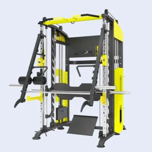 CE Gym Multi-Function Smith Machine Power Rack and Cable Crossover Trainer