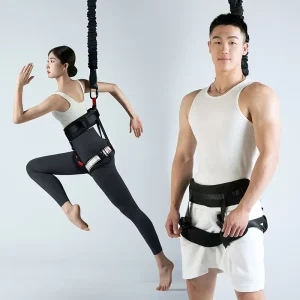 CE Indoor Jumping Safety Bungee Cord Fitness Kit Suspension Yoga Bungee Cords Set for 50 60 70 80 90 100KG