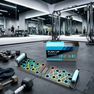 CHIAN Blue ABS Folding Push Up Fitness Board Multifunctional Entertainment Device Abdominal Exercise with Custom Logo