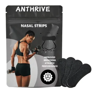 CM 30 Pack Glue Extra Strength Nose Tape Dilators Improves Breathing Nasal Strips For Athletes Sport Running