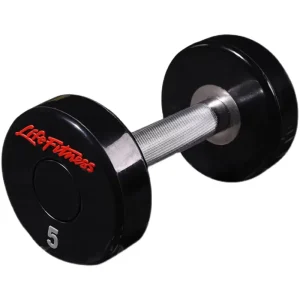 CPU-Coated Dumbbells with Floor-Safe Noise-Reducing Design and Clear Weight Markings