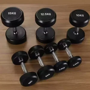 CPU Round-Head Dumbbells, 2.5-50 kg