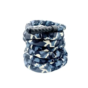 Camouflage Heavy-Duty Battle Rope with Protective Sleeve for CrossFit Strength Training
