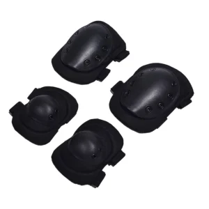 Camouflage Tactical Polyester Knee & Elbow Protection Guards Outdoor Training Sports & Entertainment Safety Gear