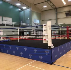 Canvas Elevated Boxing Ring for MMA Thai Fighting Wrestling Training
