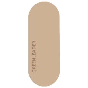 Capsule-Shaped Round PU Yoga Mat with Natural Rubber Base for Pilates Studio Training