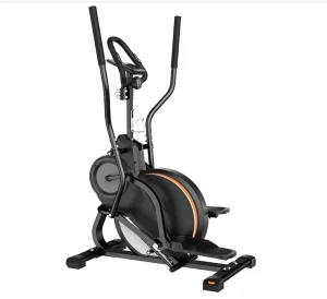 Cardio Climber Stepping Elliptical Machine, 3-in-1 Total Body Fitness Cross Trainer with Quiet Magnetic Resistance