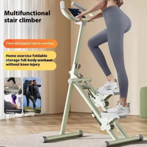 Cardio Fitness Equipment Multi-Functional Countable Stair Climber Fitness Machine for Home Use