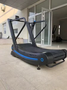 Cardio Machine Unpowered Air Runner Machine Manual Fitness Commercial Curved Treadmill