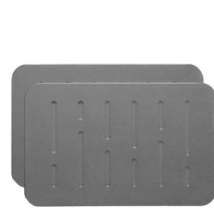 Carved Diatomite Bath Mat with Engraved Stone Design Quick-Dry Absorbent Non-Slip Shower Mat
