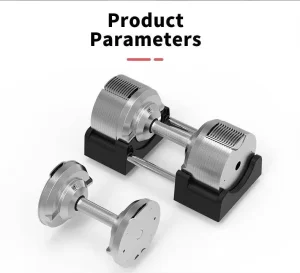 Cast Iron Adjustable Dumbbells 23.5 32.5 41.5kg Electroplated Weights Home & Commercial Gym Equipment
