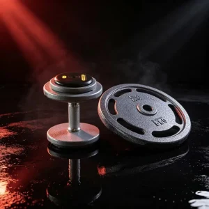 Cast Iron Dumbbell Set, Free Weight, Home/Gym
