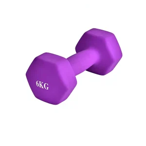 Cast Iron Resin-Coated Small Dumbbells for Women and Men, Yoga, Gym and Home Use