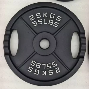Cast Iron Weight Plates 1.25KG-25KG Barbell Plates for Commercial Gym Strength Training