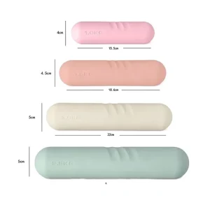 Cast Iron Yoga Dumbbell Bar with Silicone Anti-Slip Hand Grip Portable for Home Strength Training and Yoga Pilates