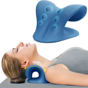Cervical Traction Pillow Stretcher for Neck and Shoulder Relaxation