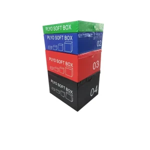 Children’s 4-in-1 PVC Plyo Box for Jumping and Sensory Training