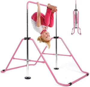 Children’s Foldable Adjustable Gymnastic Pole for Indoor and Outdoor Training