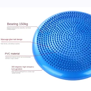 Children’s Thickened Balance Ball for Core Training & Ankle Rehabilitation Air Plug Massage Yoga Cushion Equipment