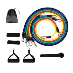 China Factory Yoga Fitness Gym Resistance Band Pull Rope with Handles