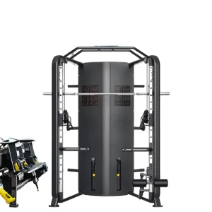 China Manufacturer Custom Crossover Cable Strength Training Selectorized Steel Smith Machine