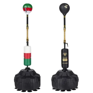China Manufacturer PU PVC Punching Bag Stand Custom Logo Water Sand Filled Sandbag for Boxing MMA Fitness Training