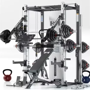 China Supplier Multi-Gym Equipment Multifunction Station All-in-One Home Workout Smith Machine for Sale