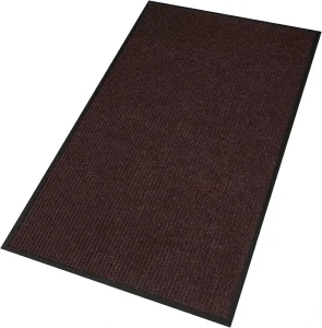China Washable Ribbed PVC-Backed Large Entrance Door Mat