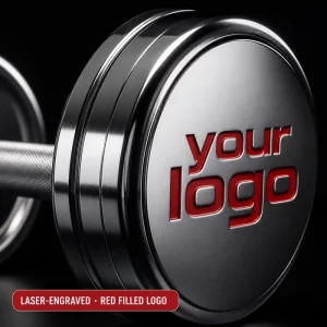 Chrome Fixed-Weight Solid Steel Dumbbell Set