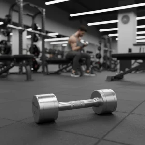 Chrome Plated Carbon Steel Variable Weight Dumbbells for Gym Training