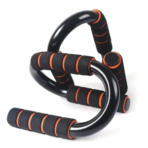 Chrome Steel and Foam Push-Up Bars