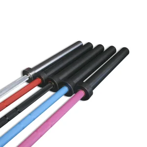 Chromed Powerlifting Barbell Set 15/20kg for Gym Training