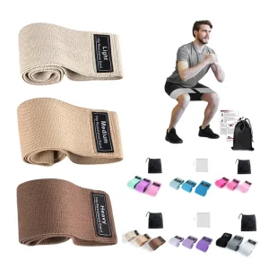 Circle Loop Training Exercise Resistance Band Gym Squat Glute Fabric Band Cotton Hip