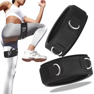 Circular Latex Thigh Strap Adjustable Waterproof Fitness Accessory for Running Football Taekwondo Training