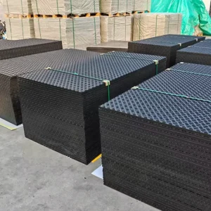 Civil Engineering Heavy Duty Ground Protection Mats Clear Plastic Floor Mats Composite HDPE Track Mats