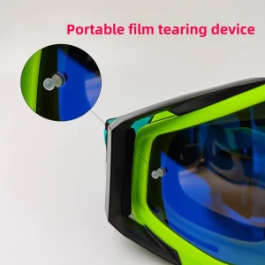 Classic Off-road Outdoor Motorcycle Full-coverage Riding Sunglasses Wind-sand-resistant Helmet Goggles Half-frame TPU Unisex