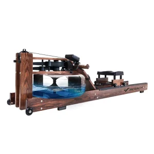 Classic Wooden Water Rower for Home Use