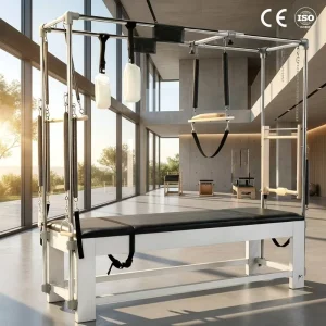 Classical Aluminum Pilates Cadillac Trapeze Table Full Trapeze Bed
