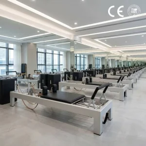 Classical Aluminum Pilates Reformer Machine Core Bed