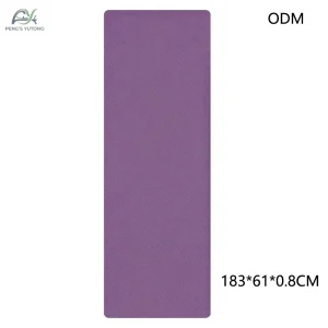 Clinical Grade 8mm TPE Yoga Mat for Rehab and Pilates