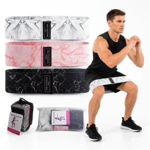 Cloth Workout Bands Cloth Band Workout Cloth Fitness Bands Non Slip Hip Booty Glute Resistance Bands Set OEM
