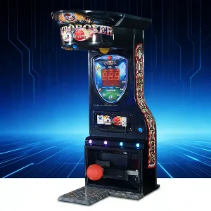 Coin-Operated Electric Dragon Punch Boxing Punching Bag Arcade Game Machine with Metal Construction