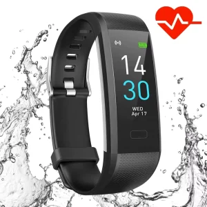 Color Screen IP67 Waterproof Android Smart Wristband with Heart Rate Tracker, Blood Oxygen Monitor, and TFT Display
